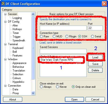 Settings Load
